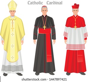 Catholic Bishop, Cardinal In Robe