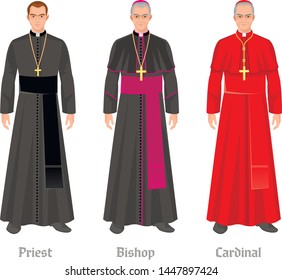Catholic Bishop, Cardinal In Robe