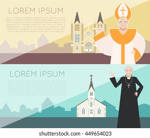 Catholic Church Banner