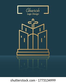 Catholic Church modern logo design