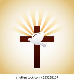 catholic design , vector illustration