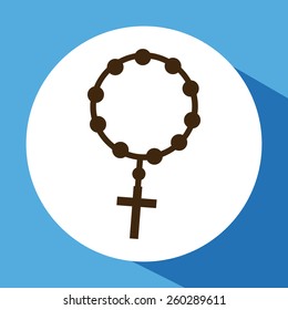 catholic religion design, vector illustration eps10 graphic 