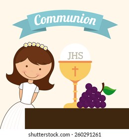 catholic religion design, vector illustration eps10 graphic 