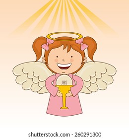 catholic religion design, vector illustration eps10 graphic 