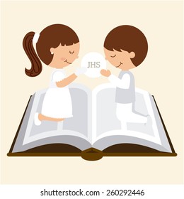 catholic religion design, vector illustration eps10 graphic 