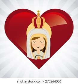 catholic religion design, vector illustration eps10 graphic 