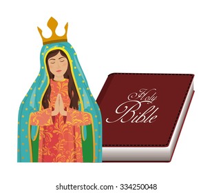 catholic religion design, vector illustration eps10 graphic 