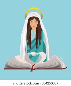 catholic religion design, vector illustration eps10 graphic 