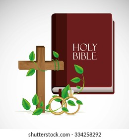 catholic religion design, vector illustration eps10 graphic 