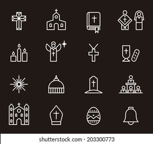 Catholic Religion Icons