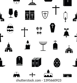 catholic seamless pattern background icon.