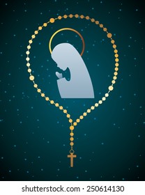 catholic symbol  design, vector illustration eps10 graphic 