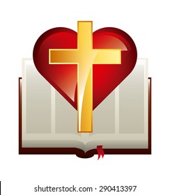 catholic symbol design, vector illustration eps10 graphic 