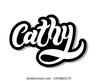 119 Cathy name image Images, Stock Photos & Vectors | Shutterstock