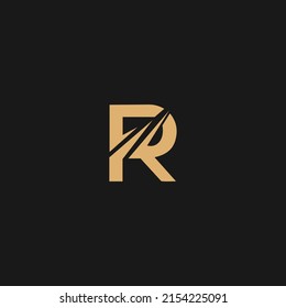 Cative Modern letter R Logo design concept template . fully editable vector
