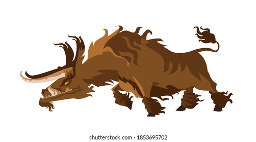 catoblepas fantastic legendary bull beast