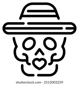 Catrina-Symbol für Web, App, Infografik usw.