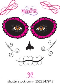 Catrina skull - Day of the dead celebration 