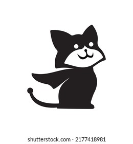 Cats animal vector logo design 