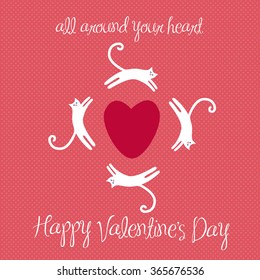 Cats around your heart