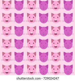 cats background baby,vector illustration