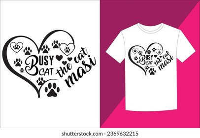 cats can use this t-shirt to express their love