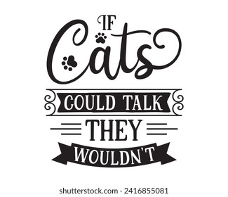 If cats could talk design