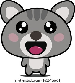 Cats Cute vector icon illustration character 