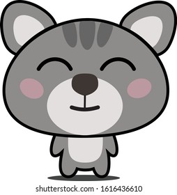Cats Cute vector icon illustration character 