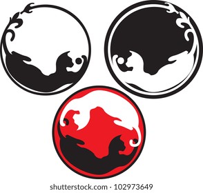 cats, design element, tatty