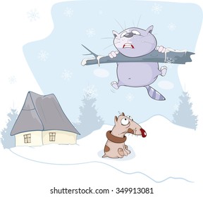 Cat's and Dog's Christmas Adventures 