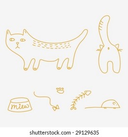 Cats doodles