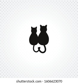Cats icon on white background. 
Cats icon on white background. 
Cats icon on white background. 
