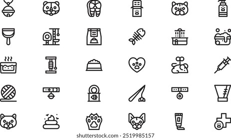 Colección de iconos vectoriales de alta calidad con trazo editable. Ideal para Profesional y Proyectos Creativos.