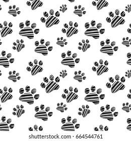 26,749 Cat Feet Pattern Images, Stock Photos & Vectors | Shutterstock