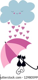 cats in love
