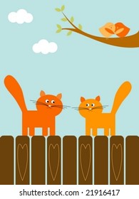 Cats love