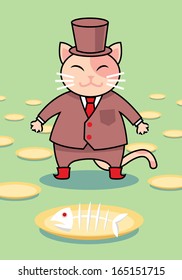 The cat's lunch 