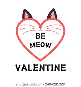 Cat's Meow of Affection: Be My Valentine