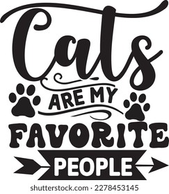 Cats Are My Favorite People svg , cat SVG design, cat SVG, cat SVG bundle, cat design, quotes design svg