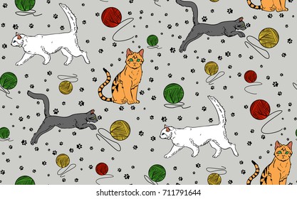 Cats Pattern 