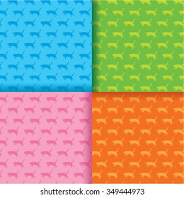 cats pattern. Vector illustration EPS10