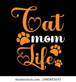 Cats Quotes Printable Vector Design