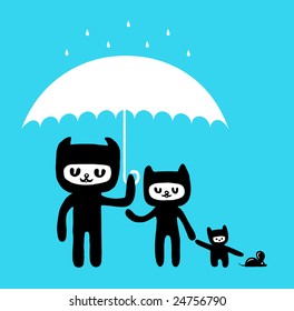 Cats in the Rain