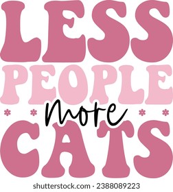cats retro design and digital download