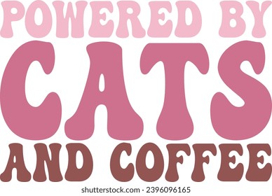 cats retro design and digital download