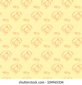Cats seamless pattern