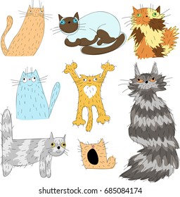 cats. sketch