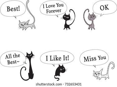 cats talk