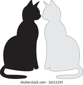 cats, vector